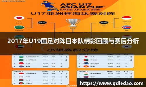 2017年U19国足对阵日本队精彩回顾与赛后分析